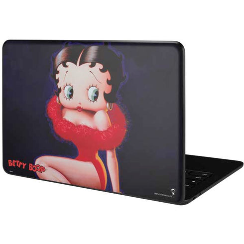 Betty Boop Red Dress Google Pixelbook Go Skin